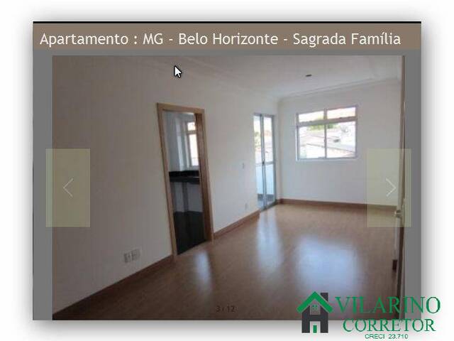 #1248V - Apartamento para Venda em Belo Horizonte - MG - 3