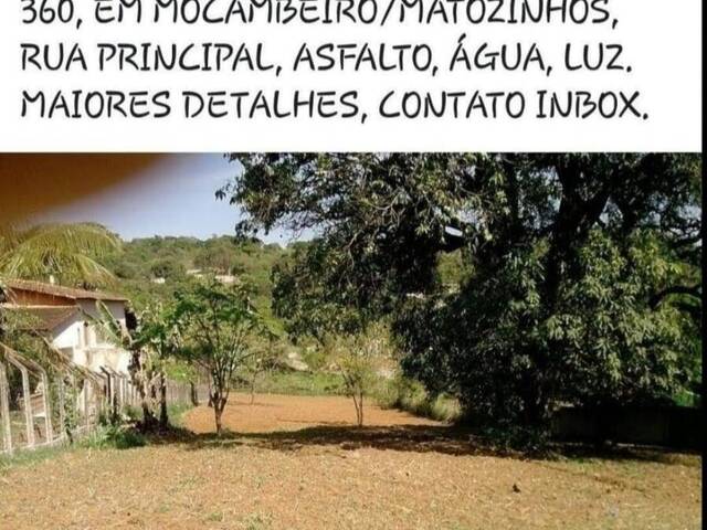 #3779 - Lote para Venda em Matozinhos - MG - 2