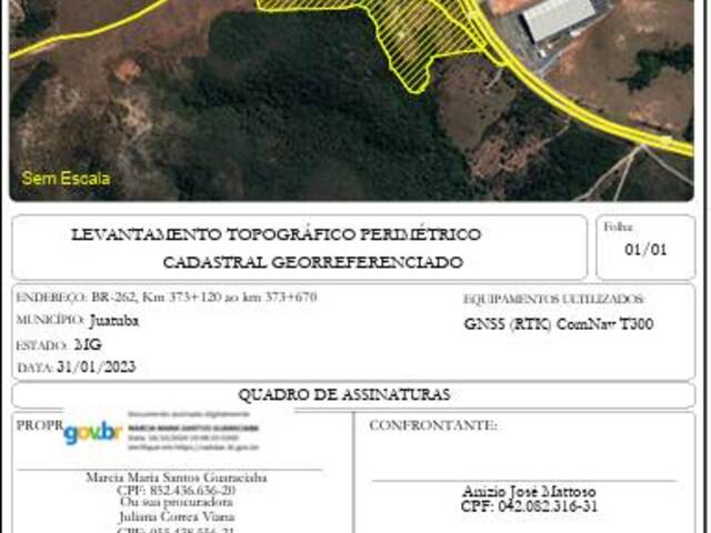 #4249 - Área para Venda em Juatuba - MG - 3