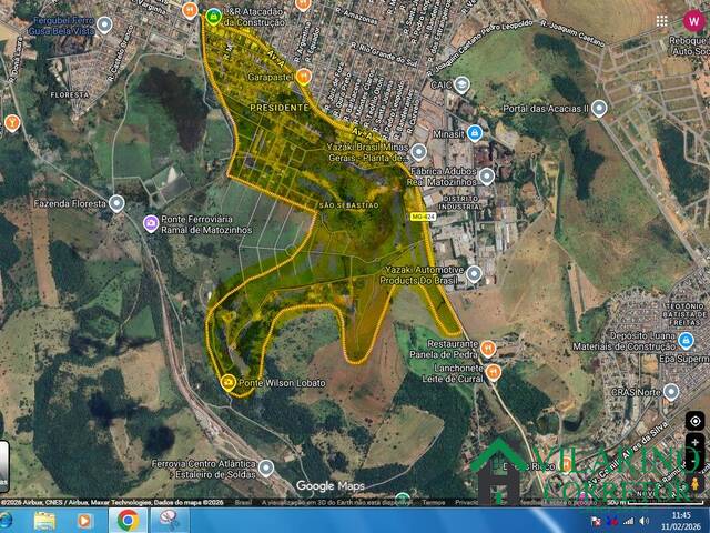 #4401 - Área para Venda em Passa Tempo - MG - 2