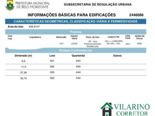 Área para Venda em Belo Horizonte - 4