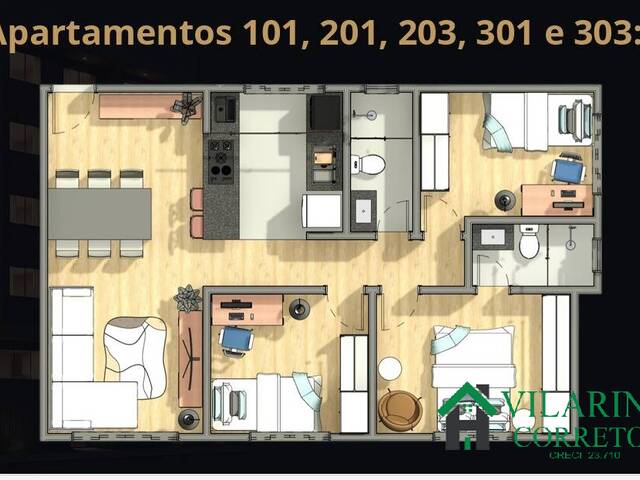 #4485 - Apartamento para Venda em Belo Horizonte - MG - 2