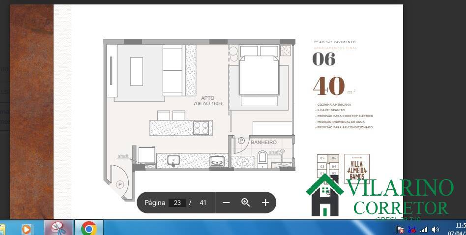 Apartamento, 1 quarto, 41 m² - Foto 16