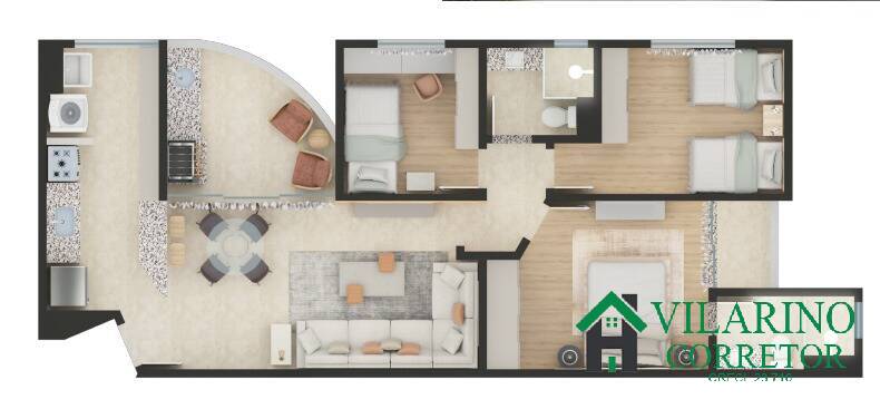 Apartamento à venda com 3 quartos, 78m² - Foto 28
