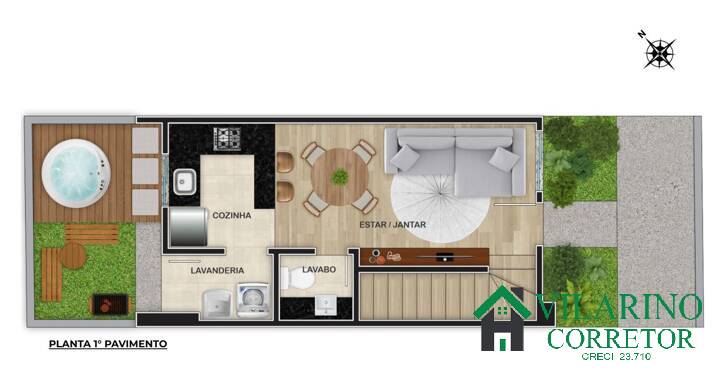 Casa, 2 quartos, 60 m² - Foto 16